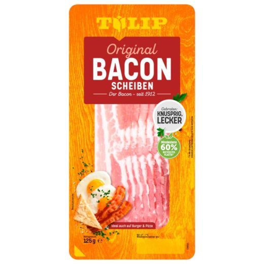 Tulip Bacon in Scheiben