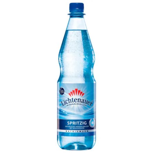 Lichtenauer Mineralwasser Spritzig 1l