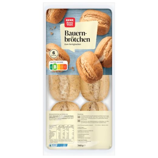 Beste Wahl Bauernbrötchen 6er