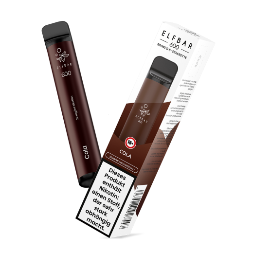 Elf Bar 600 Einweg E-Zigarette - Cola 20 mg/ml